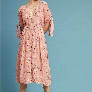 BNWOT Faithfull The Brand Nina Midi Dress